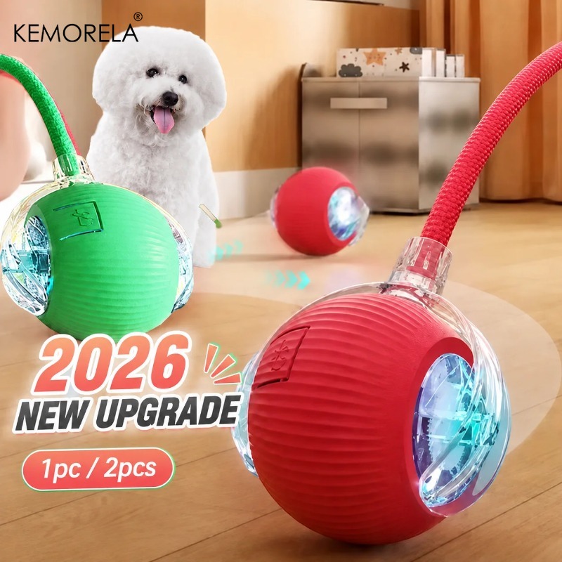 Automatic Moving Dog Ball - Nova Bola Interativa para Cães, Brinquedo