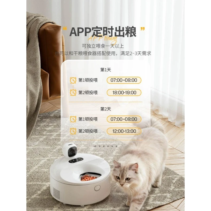 Pet Feeders - Alimentador Automático Inteligente para Gatos, Tigela