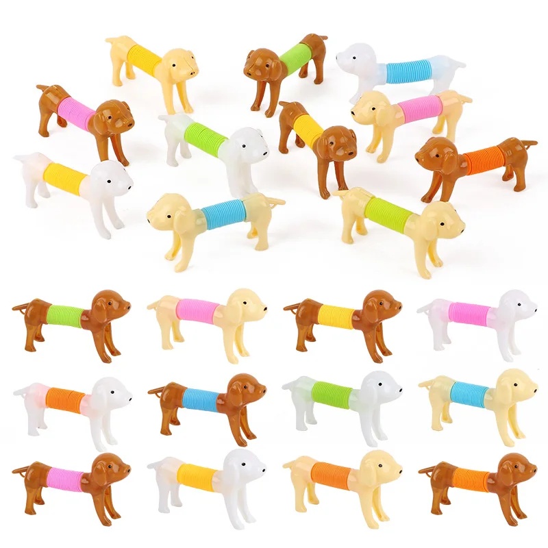 Interactive Squeaky Plush Dog Toy - Brinquedo para Cães Durável e Colorido,