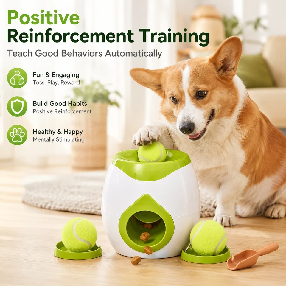 Lançador Automático de Bolas p - Interactive Squeaky Plush Dog Toy avaliação e preço