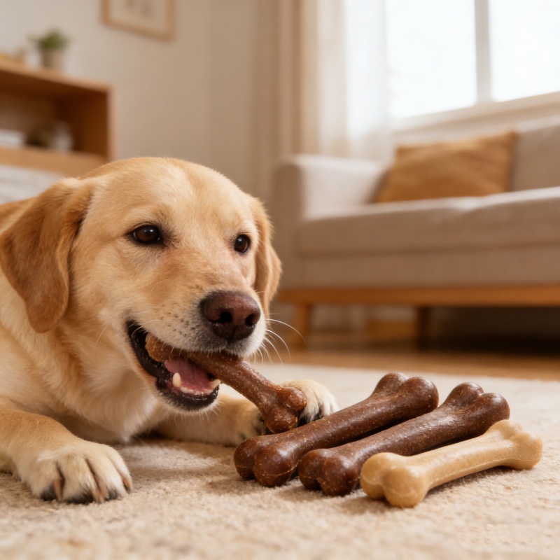 Brinquedo Durável para Cães co - Teeth Cleaning Dog Chew Bone avaliação e preço