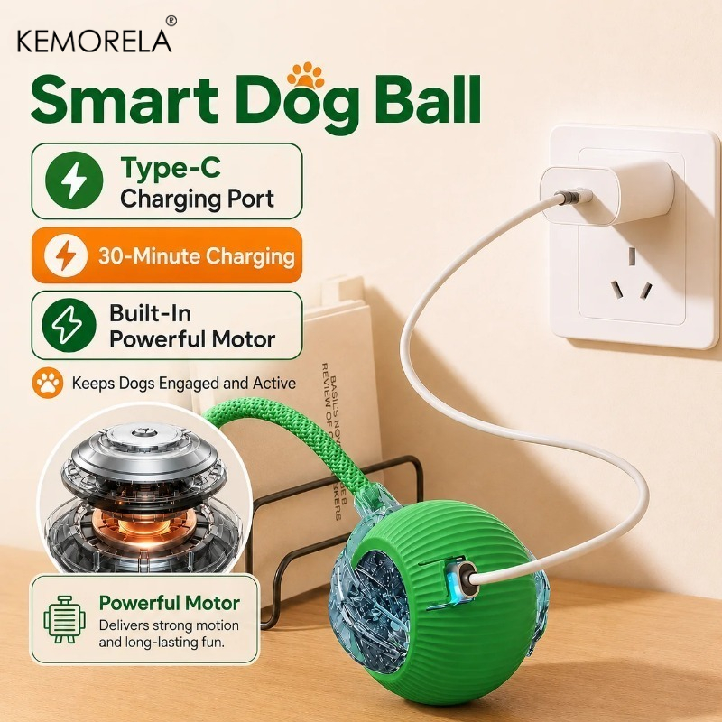 Nova Bola Interativa para Cães - Automatic Moving Dog Ball avaliação e preço