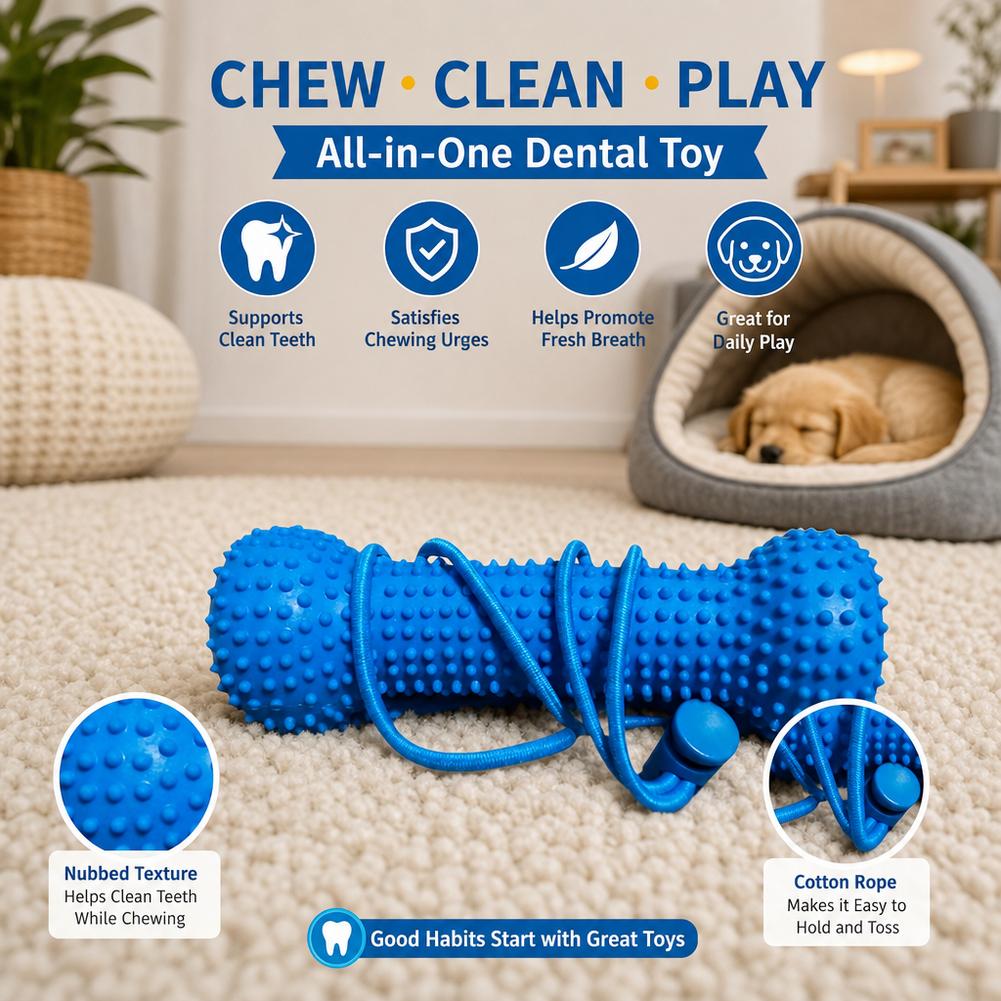 Bastão de mastigar para cães e - Teeth Cleaning Dog Chew Bone avaliação e preço