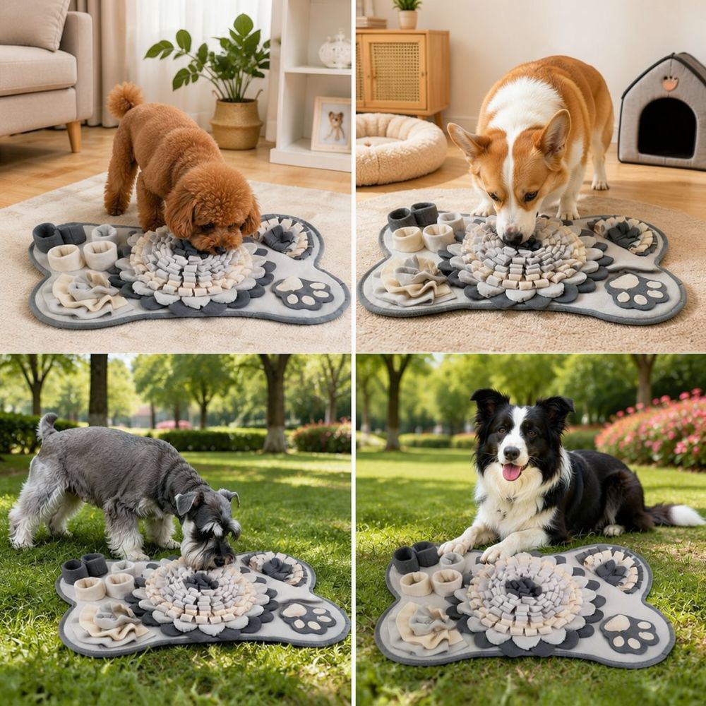 Tapete de treino para cães em  - Dog Puzzle Feeder Toy avaliação e preço