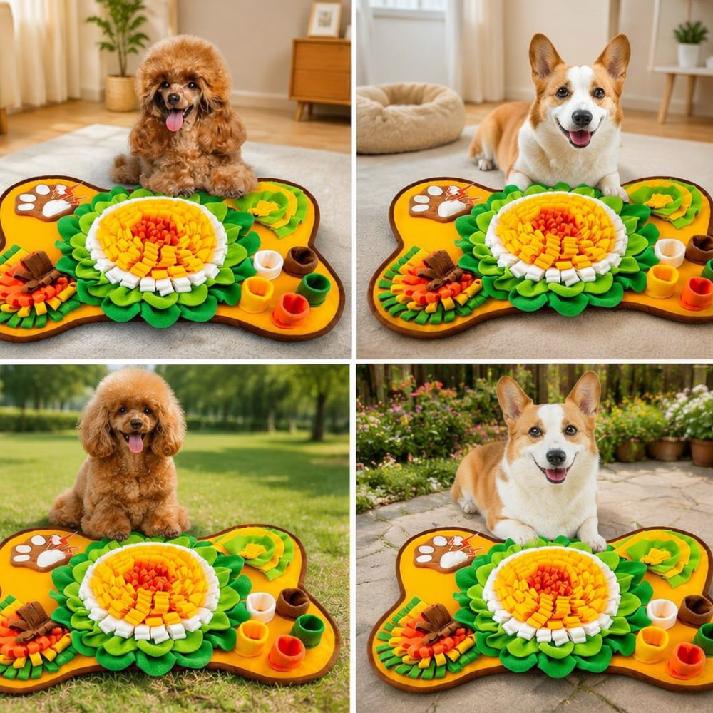 Tapete de treino para cães em  - Dog Puzzle Feeder Toy avaliação e preço