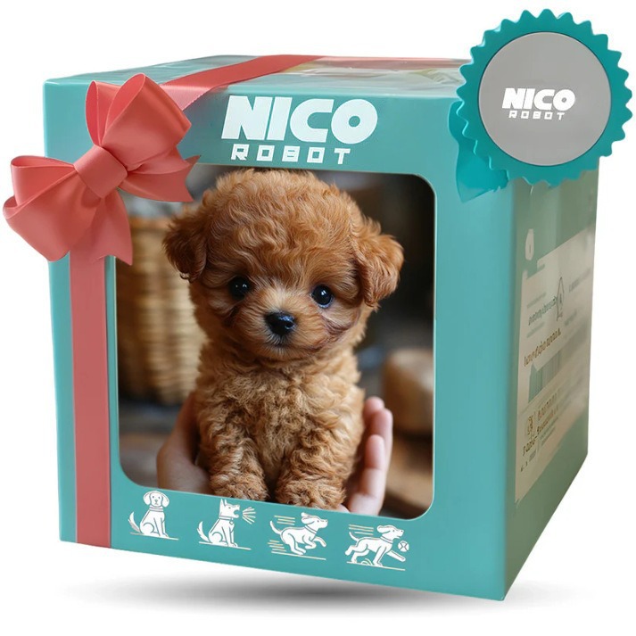 Robô de Pelúcia Eletrônico Nic - Interactive Squeaky Plush Dog Toy avaliação e preço