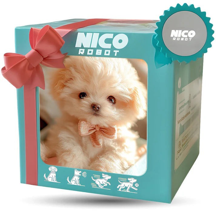 Robô de Pelúcia Eletrônico Nic - Interactive Squeaky Plush Dog Toy avaliação e preço