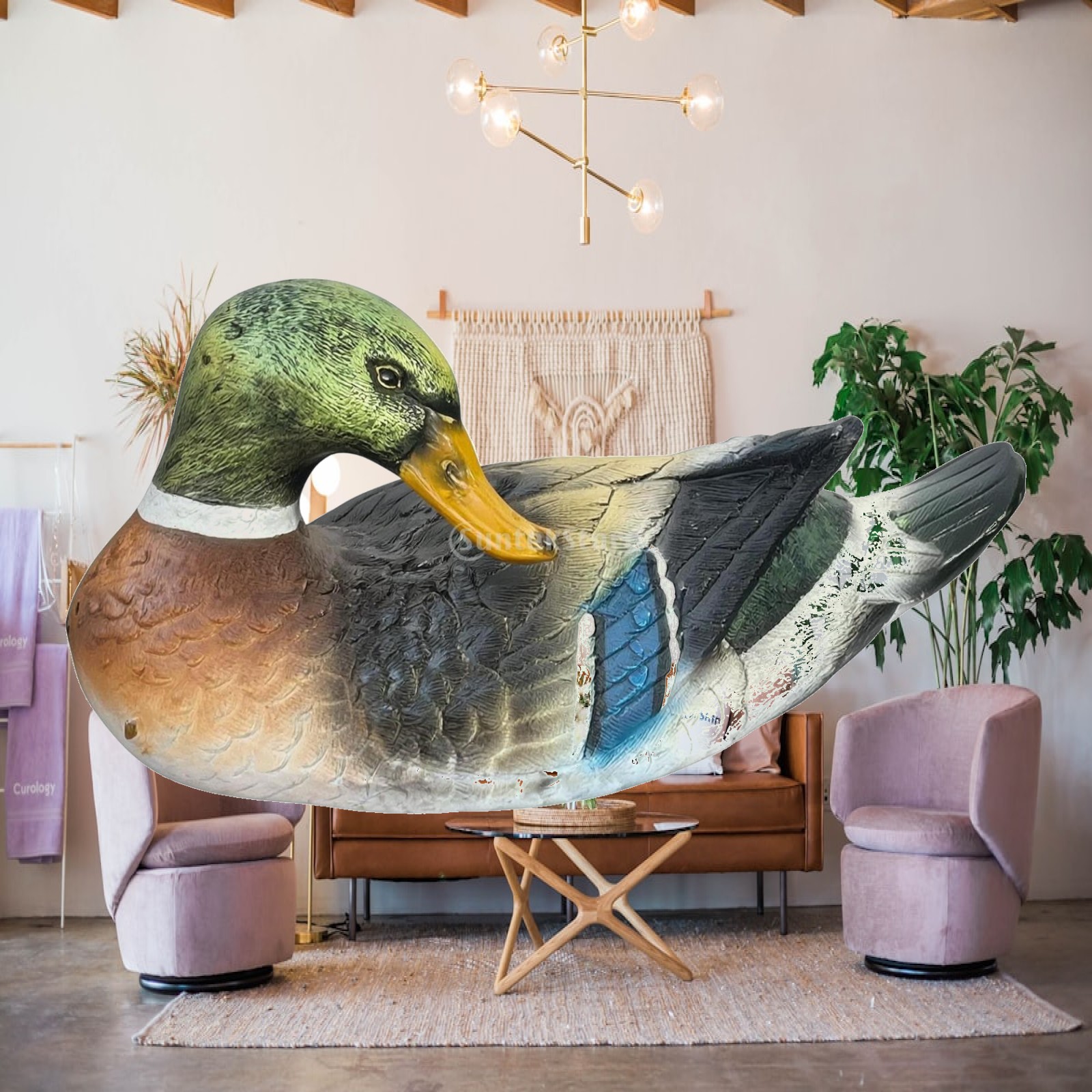 Estatueta de pato em resina, e - Aquarium avaliação e preço