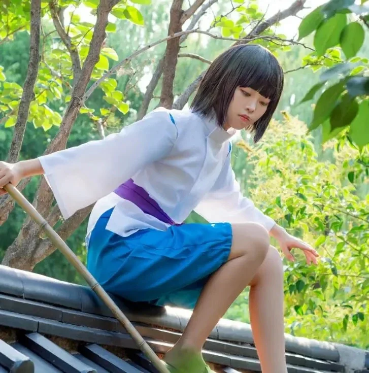 Anime spirited cosplay terno p - Aquarium avaliação e preço